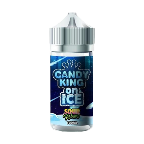 CANDY KING - SOUR WORMS ICE - 100ML | 
