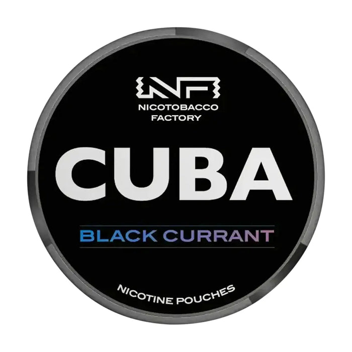 CUBA - BLACKCURRANT - NICOTINE POUCH (PACK OF 10)