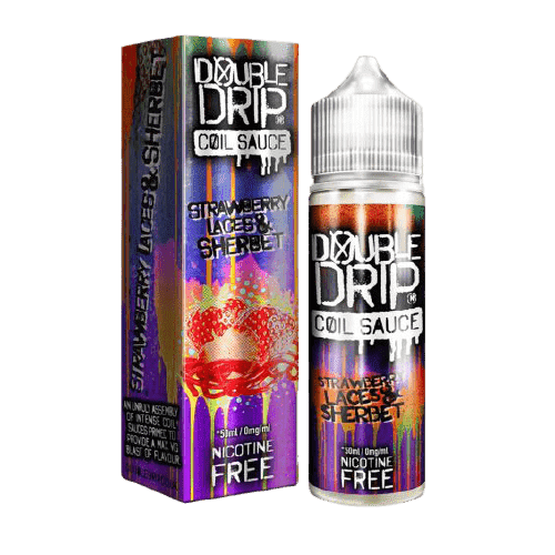 DOUBLE DRIP - STRAWBERRY LACES AND SHERBET - 50ML | 