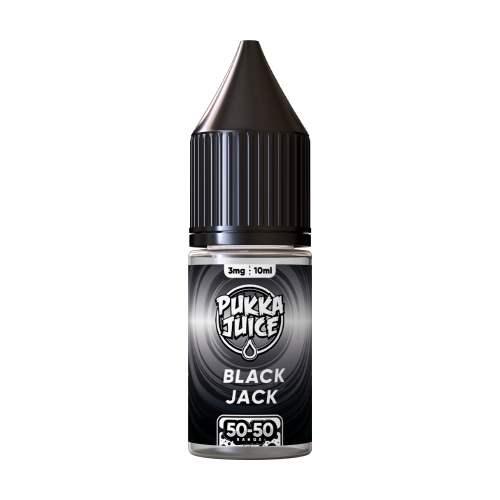 PUKKA - 50/50 - BLACK JACK - 10ML [BOX OF 10] | 