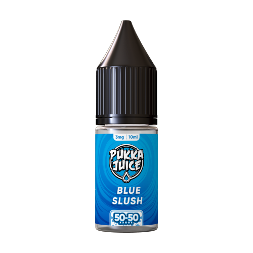PUKKA - 50/50 - BLUE SLUSH - 10ML [BOX OF 10] | 