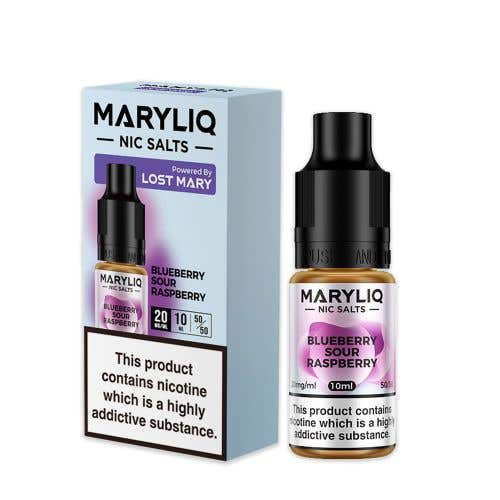 MARYLIQ - BLUEBERRY SOUR RASPBERRY - SALTS [BOX OF 10]