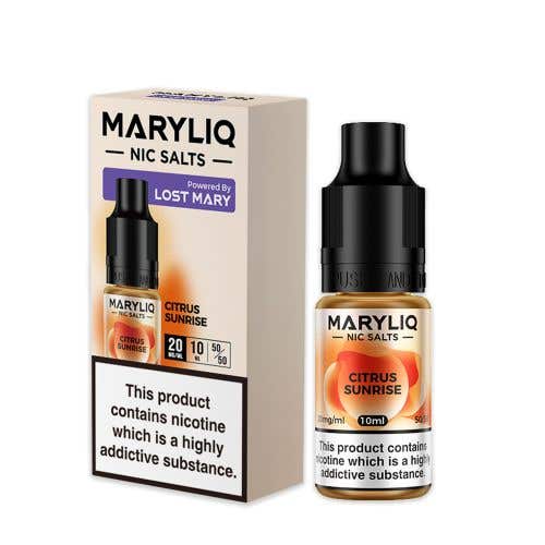 MARYLIQ - CITRUS SUNRISE - SALTS [BOX OF 10]
