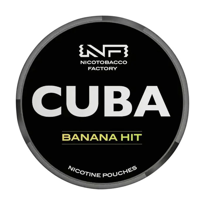 CUBA - BANANA HIT - NICOTINE POUCH (PACK OF 10)