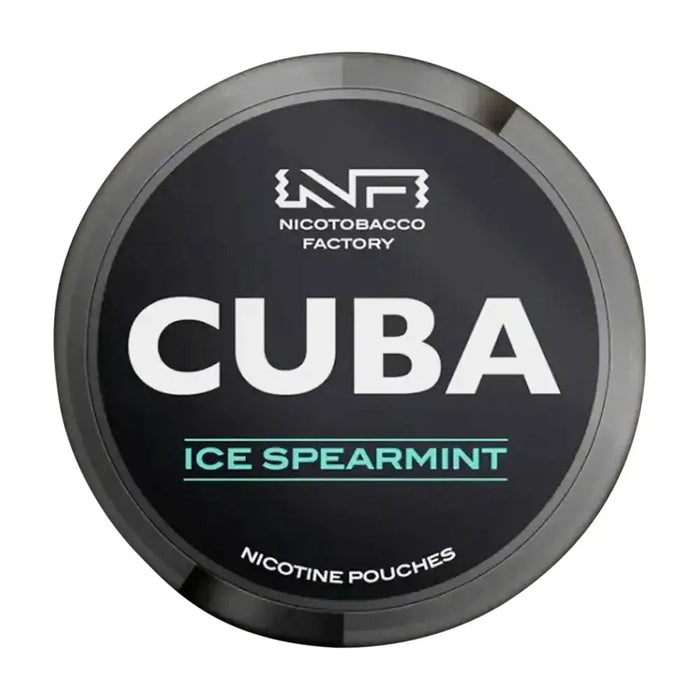 CUBA - ICE SPEARMINT - NICOTINE POUCH (PACK OF 10)