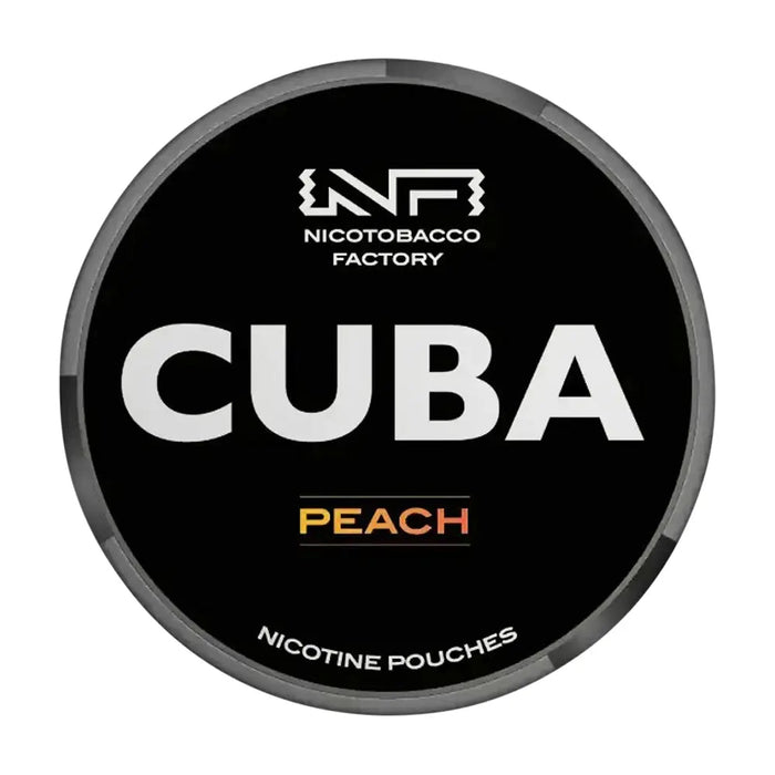 CUBA - PEACH - NICOTINE POUCH (PACK OF 10)