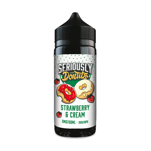 SERIOUSLY DONUTS - STRAWBERRY AND CREAM - 100ML | 