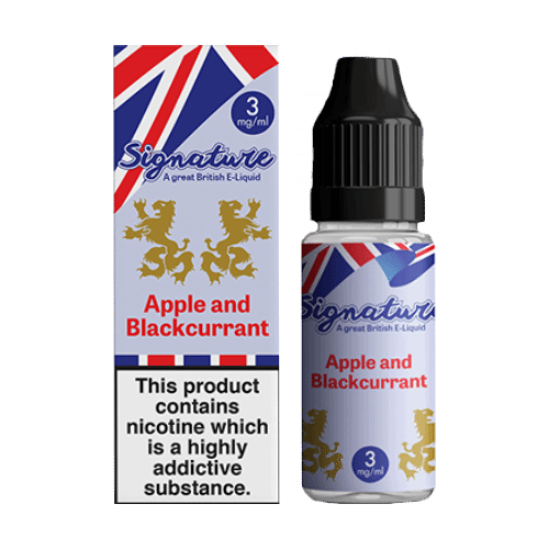 SIGNATURE - 50/50 - APPLE AND BLACKCURANT - 10ML [BOX OF 10] | 
