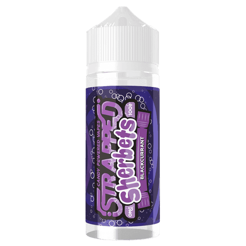 STRAPPED - SHERBETS - BLACKCURRANT - 100ML | 