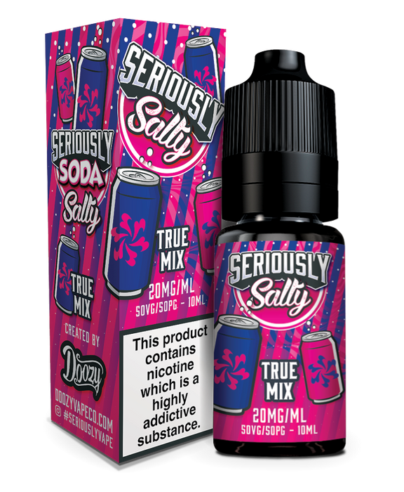 SERIOUSLY SALTY - TRUE MIX - SALTS [BOX OF 10]