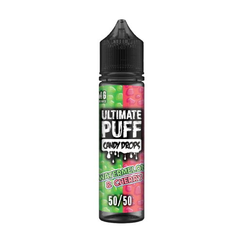 ULTIMATE - 50/50 - CANDY DROPS - WATERMELON & CHERRY - 50ML | 