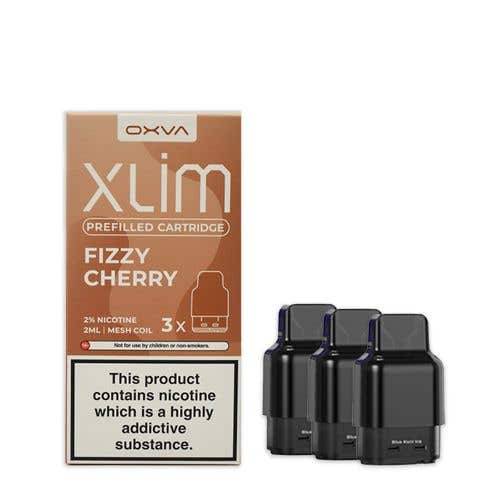 OXVA - FIZZY CHERRY - XLIM PRE FILLED PODS (PACK OF 3)