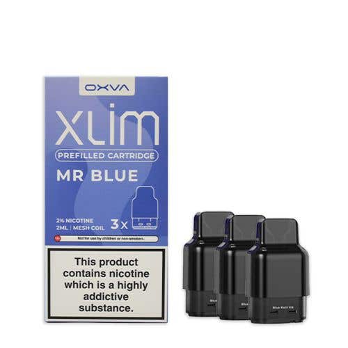 OXVA - MR BLUE - XLIM PRE FILLED PODS (PACK OF 3)