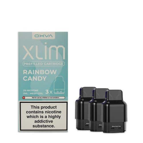 OXVA - RAINBOW CANDY - XLIM PRE FILLED PODS (PACK OF 3)