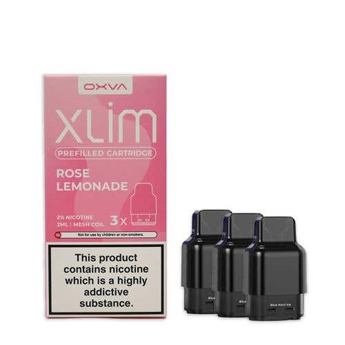OXVA - ROSE LEMONADE - XLIM PRE FILLED PODS (PACK OF 3)